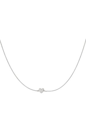 Silver Mini Heart Necklace