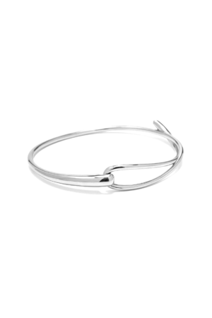 Minimalist Silver Cuff Bracelet