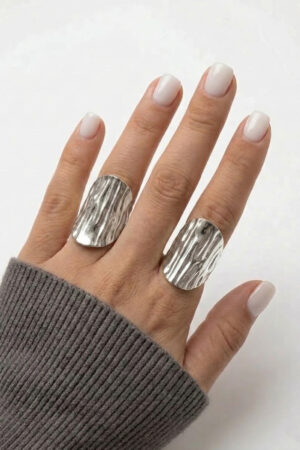 Wave Texture Ring