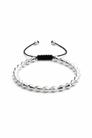 Minimal Βραχιόλι με Χάντρες Αιματίτη