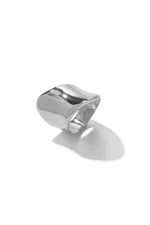 Wave Ring – Ατσάλινο Minimal Δαχτυλίδι
