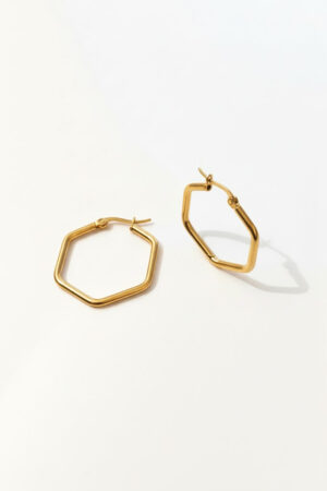Εξάγωνα σκουλαρίκια