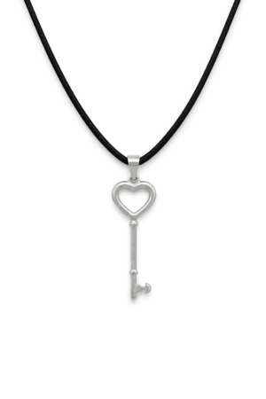 Heart Key Pendant
