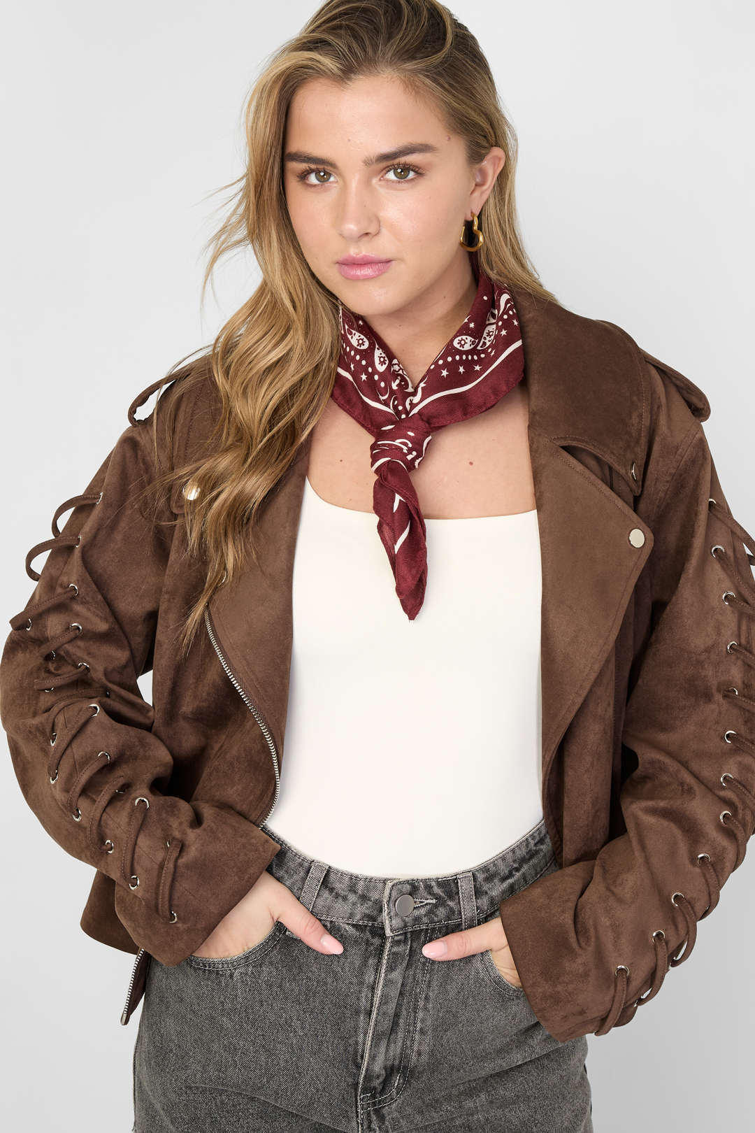 Scarves Polka Dots Casual