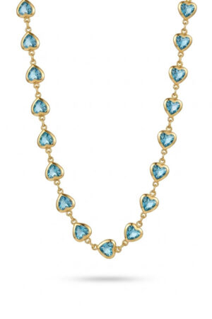 Honey blue Heart