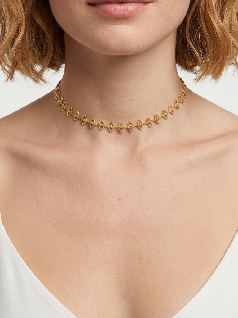 Choker Κολιέ Μάτι